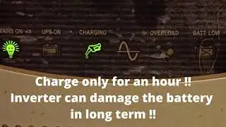 How to charge car battery with Inverter