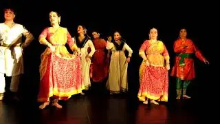 Kathak Classical Dance of India - Guru Padam -  Ravi Shankar - Mangalam
