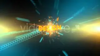 Light Speed Particles Reveal  - After Effects Template