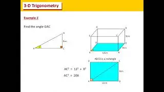3 D TRIGONOMETRY