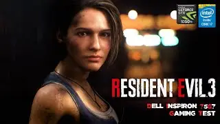 Dell Inspiron 7567 | Resident Evil 3 (demo) Gaming Test | i7 7700HQ | GTX 1050 Ti | 1080p