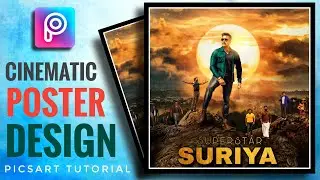 Amazing PicsArt Poster editing🔥 Cinematic Poster editing in PicsArt 