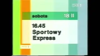 Программа передач и конец эфира (TVP 1 Польша, 17.02.2006)