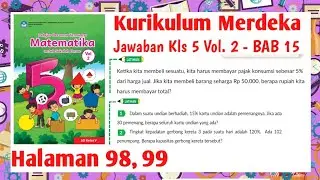 Jawaban Matematika Kelas 5 Volume 2 Halaman 98 99 kurikulum Merdeka | Kelas 5 Hal 99 kumer