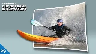 Out of Bounds Effect in Photoshop CS5, CS6 | Photoshop Tutorial