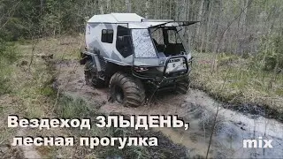 Вездеход Злыдень. Лесная прогулка.