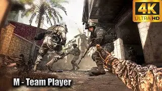 COD MW 2 Remastered Part 2 | UHD 4K60ᶠᵖˢ Mission - Team Player