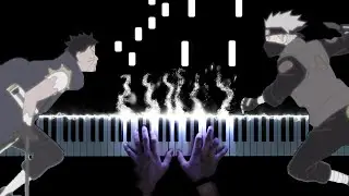Naruto Shippūden OST - Scene Of A Disaster (Kakashi vs Obito)