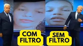MULHER QUE USA FILTRO NA FOTO...