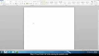 How to Use Symbol Keyboard Shortcuts in Word