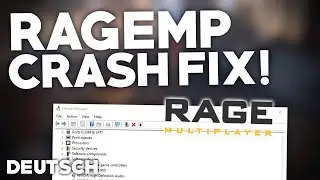RageMP: CRASH/STÜRZT ab BEHEBEN! | Problemlösung | Crash fix Deutsch | 2024