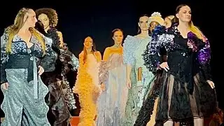 Dovile Riebschlager couture designs fashion show at Lithuanian World Center