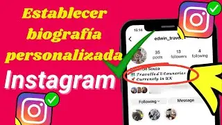 ✨ Cómo Personalizar la Fuente en tu Biografía de Instagram Fácilmente 🔥