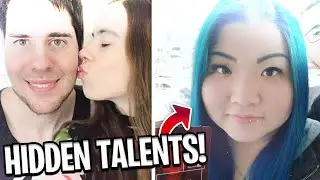 ROBLOX YouTubers with Hidden Talents(Leah Ashe/Russo Place/Poke/cybernova/Lunar Eclipse/Condopanda)