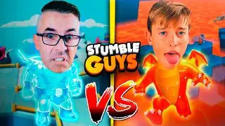 *ICE vs FIRE* STUMBLE GUYS DUEL