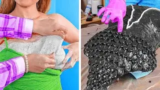 صنع مشد على شكل حورية البحر بنفسك