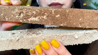 МОЛОЧНЫЙ и БЕЛЫЙ шоколад 🍫 | Пиленый мел в КРОШКЕ | Sawn chalk with crumbs | ASMR
