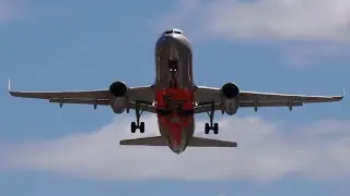 Jetstar A320 Departing RW21 at Busselton Airport.