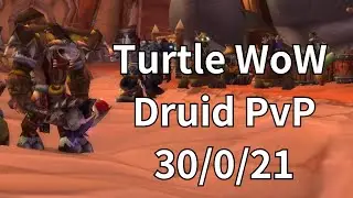 Turtle WoW - Druid PvP Arathi Basin clips.