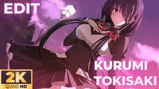 kurumi Tokisaki ♥️2K edit phonk - death is no more QHD / 2K / 1440p60