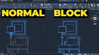 AutoCAD Dersleri -Çizimleri Blok Yapma - Block Settings | AutoCAD 2024