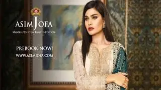 Latest Arrival Asim Jofa Mysorie Chiffon Collection 2018 For Girls