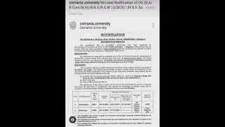 ou revaluation fees|rv dates|ou exams |ou results 2021|OU 2021|
