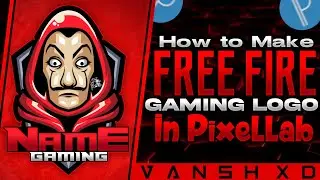 Free Fire Gaming Logo in Pixellab | Vansh XD
