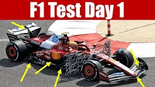 F1 2025 - Pre-Season Test Day 1 - CLOSER LOOK