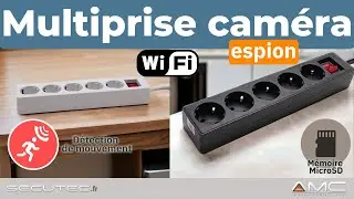 CAMERA ESPION HD SANS FIL WIFI DANS UNE MULTIPRISE [SECUTEC.FR]