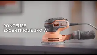 Ponceuse excentrique 240W KA199 - BLACK+DECKER
