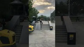 Back to back & a switch trick down the 8 stair rail😁🛹🤝 #skate #skatebaording #skater #skateboard