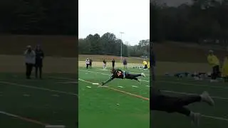 INSANE catch by Pittsburgh’s Tristan Yarter! 
