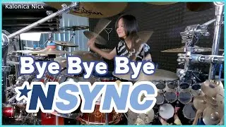 'N Sync - Bye Bye Bye ( Deadpool & Wolverine OST ) || Drum cover by KALONICA NICX