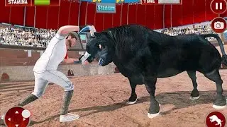 Angry Bull Fight Bhut Mara Best Bull Fight 😍 @YippiGaming @hindigamer7018
