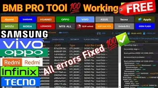 BMB PRO Tool Free mediatek and Qualcomm FRP unlock tool 