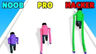 NOOB vs PRO vs HACKER in Long Sleeves