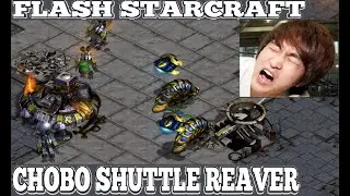 Starcraft FLASH vs CHOBO TvP SC Remastered Broodwar 2024 LADDER