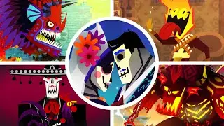 Guacamelee! Super Turbo Championship Edition - All Bosses + True Ending  [No Damage]