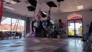 Aerial Silks Dance at Tough Lotus (Land of Confusion by Katzenjammer)