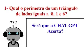 Será que o ChatGPT é bom em Matemática?