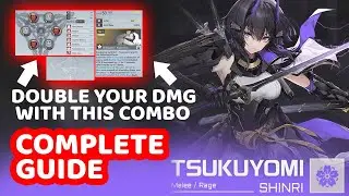 Complete Guide Shinri Tsukuyomi | Sigils, Teams, Combo, Skill【Aether Gazer Global】