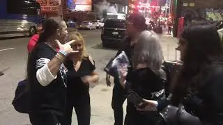 ABBATH hangin out with fans and friends in Detroit