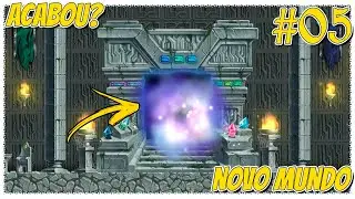 Craft the World #05 CRIAMOS O PORTAL PARA OUTRO MUNDO COM DIFICULDADE MAIOR Gameplay Português PT-BR