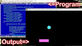 Ping Pong Game in C++ | How to make pong game in turbo c++ | With Source Code