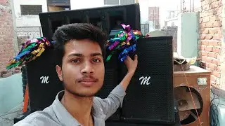 Holi Full Dj setup at Home| Live Sound System | Dj Vlogs | Dj Loading | HAVY BASS SOUND CHECK DJ. 🔊💥