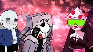 Green Glasses Meme  - Sans x Ruv x Sarv - Meme Friday Night Funkin - FNF Animation