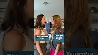 Which sister will be taller 