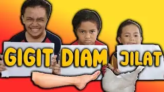 Tantangan Gigit Jilat Diam !! CHALLENGE !! - AbeezaR FamZ