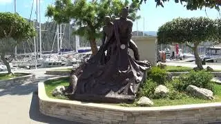 Мармарис. Памятник рыбакам и рыбные рестораны